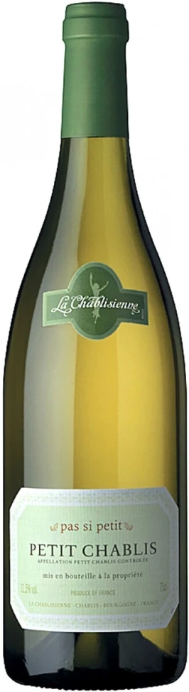 Вино La Chablisienne, Petit Chablis AOC Pas si Petit, 2011, 375 мл