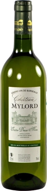 Вино Chateau Mylord Blanс, Entre-Deux-Mers AOC, 2011