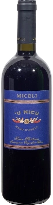 Вино Miceli, U Nicu Nero d'Avola, Sicilia IGT, 2010