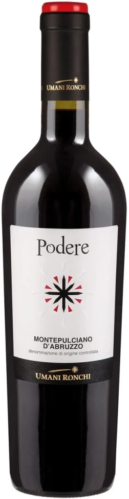 Вино Umani Ronchi, Podere Montepulciano d'Abruzzo, 2015, 1.5 л