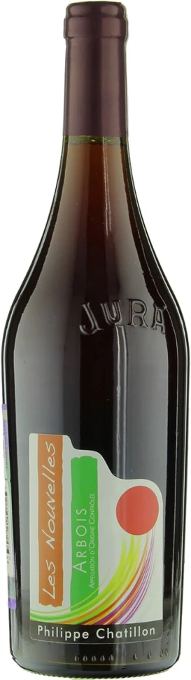 Вино Philippe Chatillon, Les Nouvelles Pinot Noir, Arbois AOC, 2015