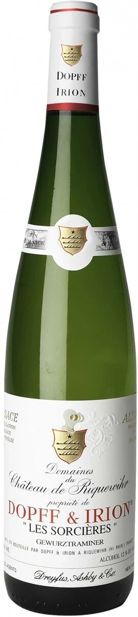 Вино Dopff &amp; Irion, Domaines du Chateu de Riquewihir, Les Sorcieres Gewurztraminer Semi-Sweet, Alsace AOC, 2012