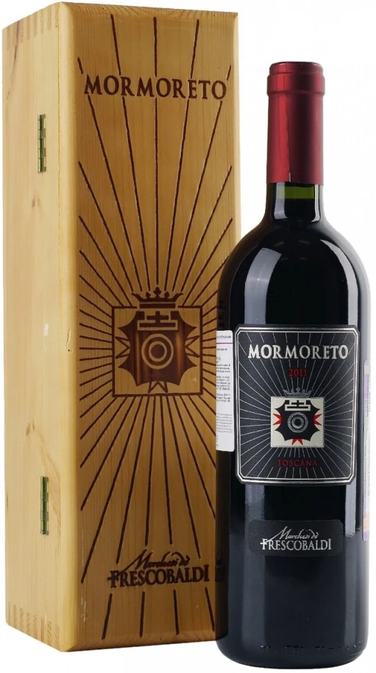 Вино Marchesi de Frescobaldi, Mormoreto Toscana IGT 2005, gift box