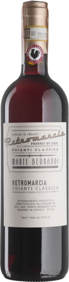 Вино Monte Bernardi Retromarcia Chianti Classico DOCG