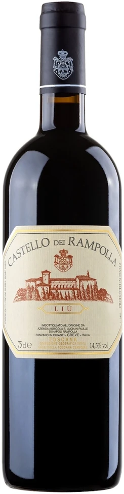 Вино Castello dei Rampolla, Liu Merlot, Toscana IGT, 2019
