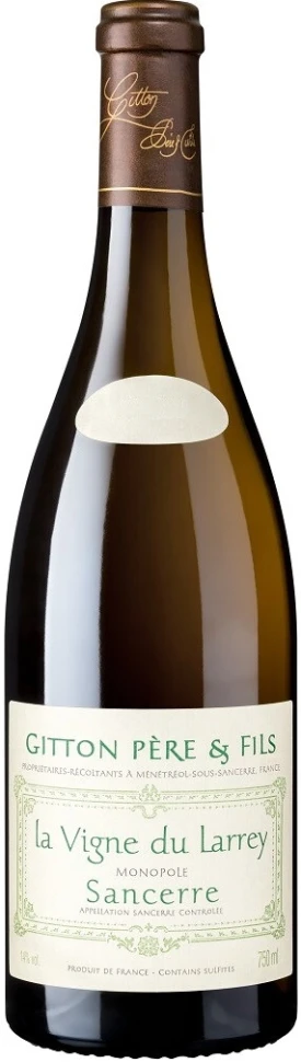 Вино Gitton Pere & Fils, Sancerre La Vigne du Larrey AOC, 2019