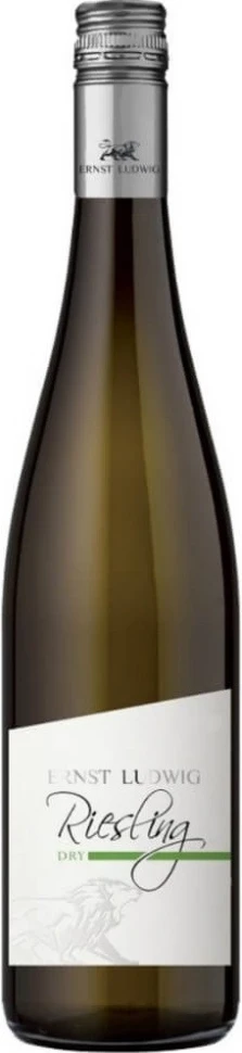 Вино Weinkellerei Hechtsheim, Ernst Ludwig Riesling Dry, Rheinhessen QbA, 2020