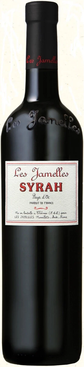 Вино Les Jamelles, Syrah, Pays d'Oc IGP, 2018