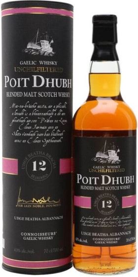 Виски Poit Dhubh 12 Years Old gift box 700 мл