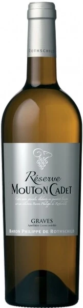 Вино Reserve Mouton Cadet Graves AOC Blanc 2007