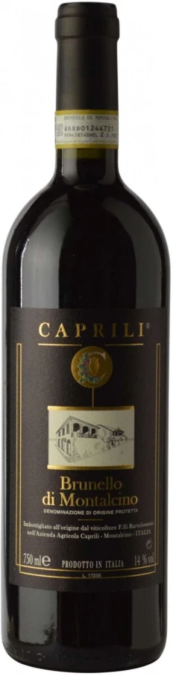 Вино Caprili, Brunello di Montalcino DOCG, 2014