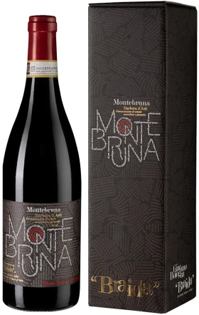 Вино Montebruna Barbera d'Asti DOCG, 2017, gift box