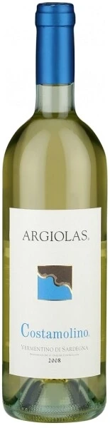 Вино Costamolino, Vermentino di Sardegna DOC, 2008