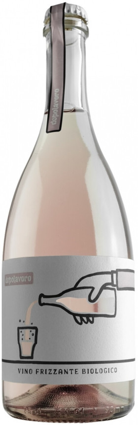 Игристое вино Corvezzo Dopolavoro Organic Frizzante Rose