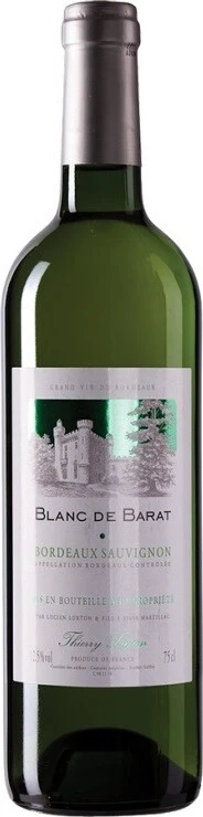 Вино Blanc de Barat, Bordeaux AOC