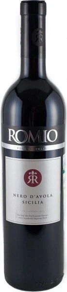 Вино "Romio" Nero d'Avola, Sicilia IGT, 2012