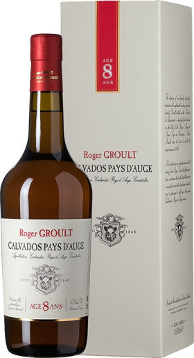 Кальвадос Roger Groult Calvados 8 ans d age gift box 700 мл