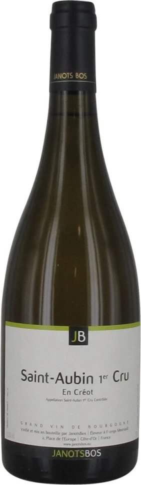 Вино JanotsBos, Saint-Aubin 1-er Cru En Creot AOC, 2017