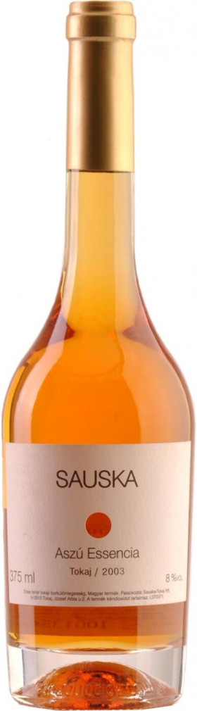 Вино Sauska Aszu Essencia Tokaj 2003 375 мл