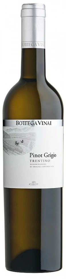 Вино Cavit, Bottega Vinai Pinot Grigio, Trentino DOC, 2012