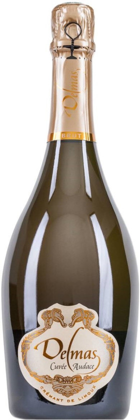 Игристое вино Delmas Cuvee Audace Brut Nature Cremant de Limoux AOC 2020