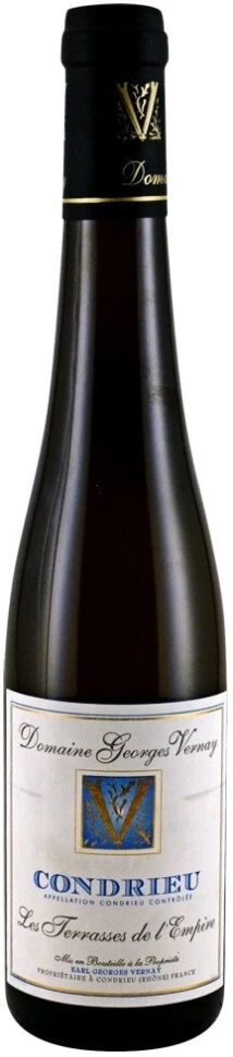 Вино Condrieu AOC Les Terrases de l'Empire, 2015, 375 мл