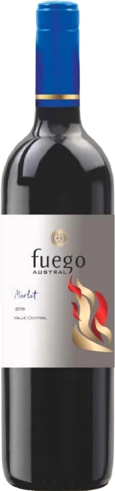 Вино Ventisquero, Fuego Austral Merlot, Valley Central DO, 2018