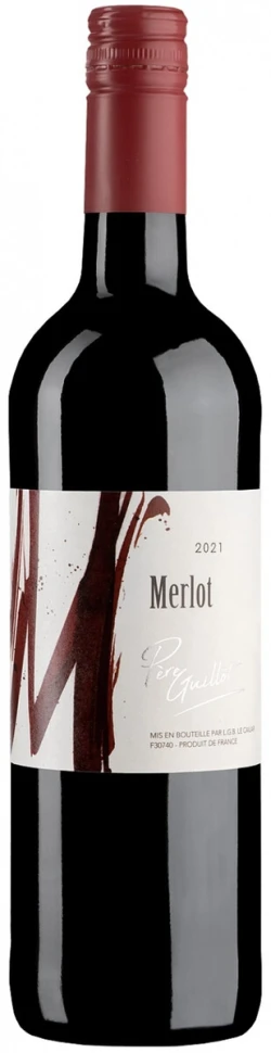 Вино Pere Guillot Merlot VdP, 2021