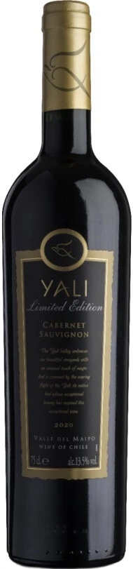 Вино Yali Limited Edition Cabernet Sauvignon, Maipo Valley DO, 2020