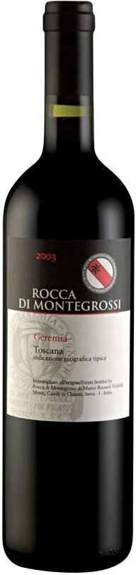 Вино Rocca di Montegrossi, Geremia, Toscana IGT, 2003