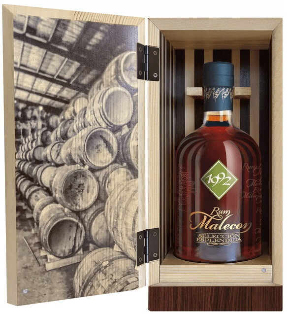Ром Malecon Seleccion Esplendida 1992 wooden box 0.7 л