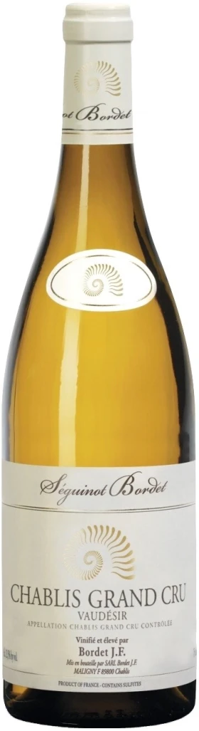 Вино Domaine Seguinot Bordet, Chablis Grand Cru Vaudesir AOC, 2014