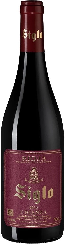Вино Siglo Crianza, Rioja DOC, 2016