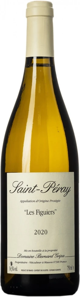 Вино Domaine Bernard Gripa, Saint Peray Les Figuiers AOP, 2020