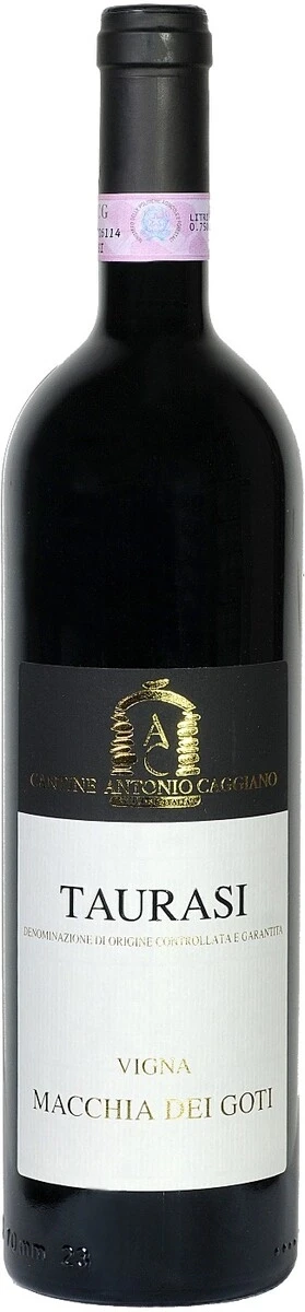 Вино Antonio Caggiano, Vigna Macchia dei Goti, Taurasi DOCG, 2012