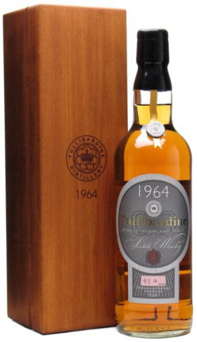 Виски Tullibardine 1964 wooden box 700 мл