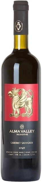 Вино Alma Valley Reserve Cabernet Sauvignon