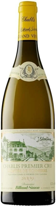 Вино Billaud-Simon, Chablis Premier Cru Montee De Tonnerre, 2009