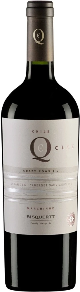 Вино Bisquertt, QClay Crazy Rows 1-2, Colchagua Valley DO, 2010