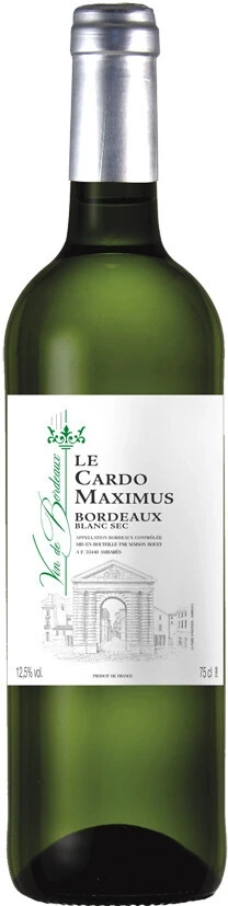 Вино Maison Bouey, Le Cardo Maximus Blanc, Bordeaux AOC