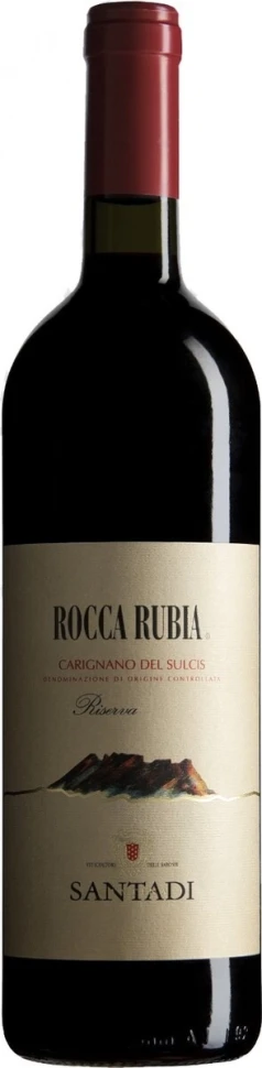 Вино Carignano del Sulcis DOC, Rocca Rubia, 2017