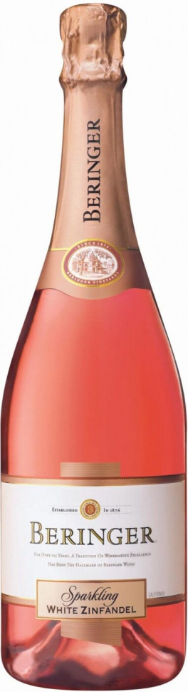 Игристое вино Beringer Sparkling White Zinfandel Napa Valley 2012