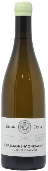 Вино Simon Colin, Chassagne-Montrachet 1-er Cru Les Chaumees AOP, 2022
