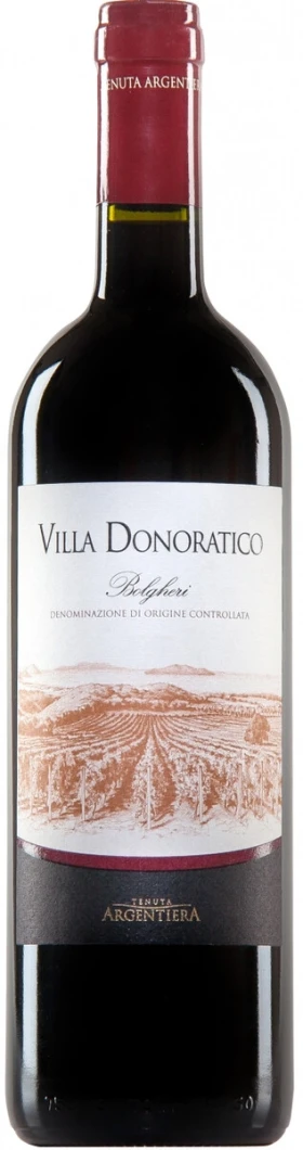 Вино Argentiera, Villa Donoratico, 2015, 375 мл