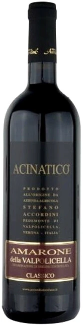 Вино Stefano Accordini, Amarone Classico Acinatico DOC, 2007