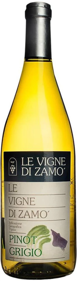 Вино Le Vigne di Zamo, Pinot Grigio Venezia Giulia IGT, 2013