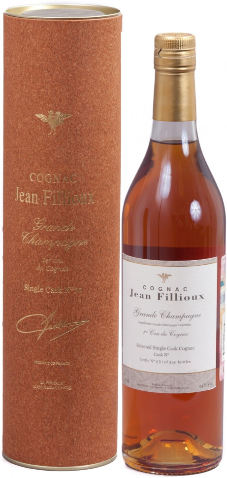 Коньяк Jean Fillioux Selected Single Cask Cognac Cask No 75 700 мл