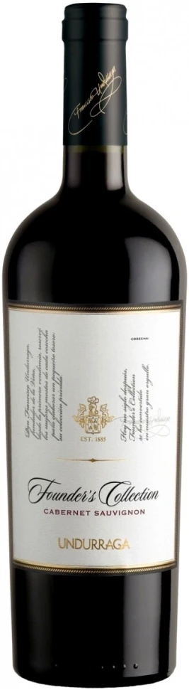 Вино Undurraga, Founders Collection Cabernet Sauvignon, 2014