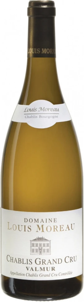 Вино Domaine Louis Moreau, Chablis Grand Cru Valmur AOC, 2017