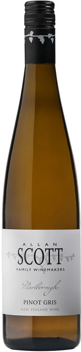 Вино Allan Scott, Pinot Gris, Marlborough, 2018